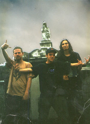 Spooky Dudes!  New Orleans 1995.  Photo by Gunnar?? 